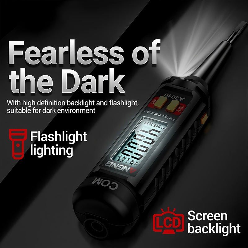 Ψηφιακό πολύμετρο υψηλής ακρίβειας, πολλαπλών λειτουργιών με στυλό για μέτρηση τάσης κυκλώματος και ανοιχτού κυκλώματος