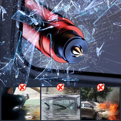 【Αγοράστε 1 Πάρτε 1 Δωρεάν】Εργαλείο έκτακτης ανάγκης αυτοκινήτου 2 σε 1 με κόφτη ζώνης ασφαλείας και σπάσιμο παραθύρων