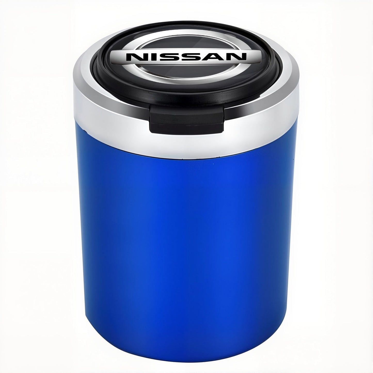 Σταχτοδοχείο αυτοκινήτου με LED από ανοξείδωτο ατσάλι Woyuosn χωρίς καπνό