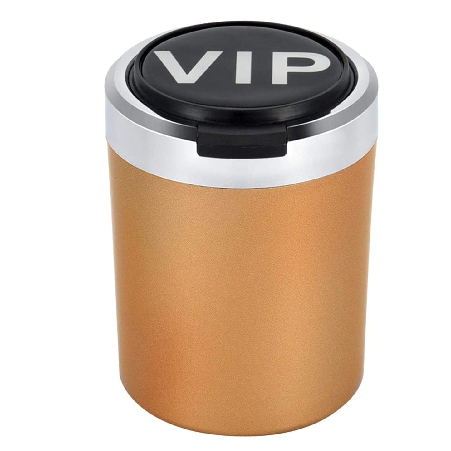 Σταχτοδοχείο αυτοκινήτου με LED από ανοξείδωτο ατσάλι Woyuosn χωρίς καπνό