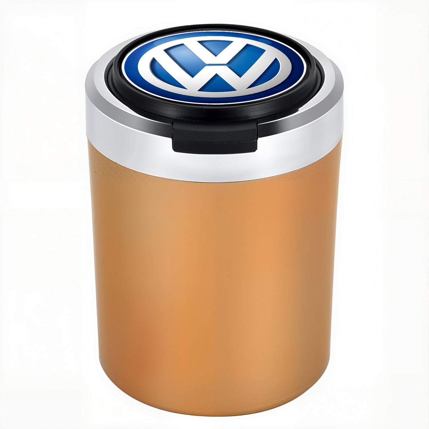 Σταχτοδοχείο αυτοκινήτου με LED από ανοξείδωτο ατσάλι Woyuosn χωρίς καπνό