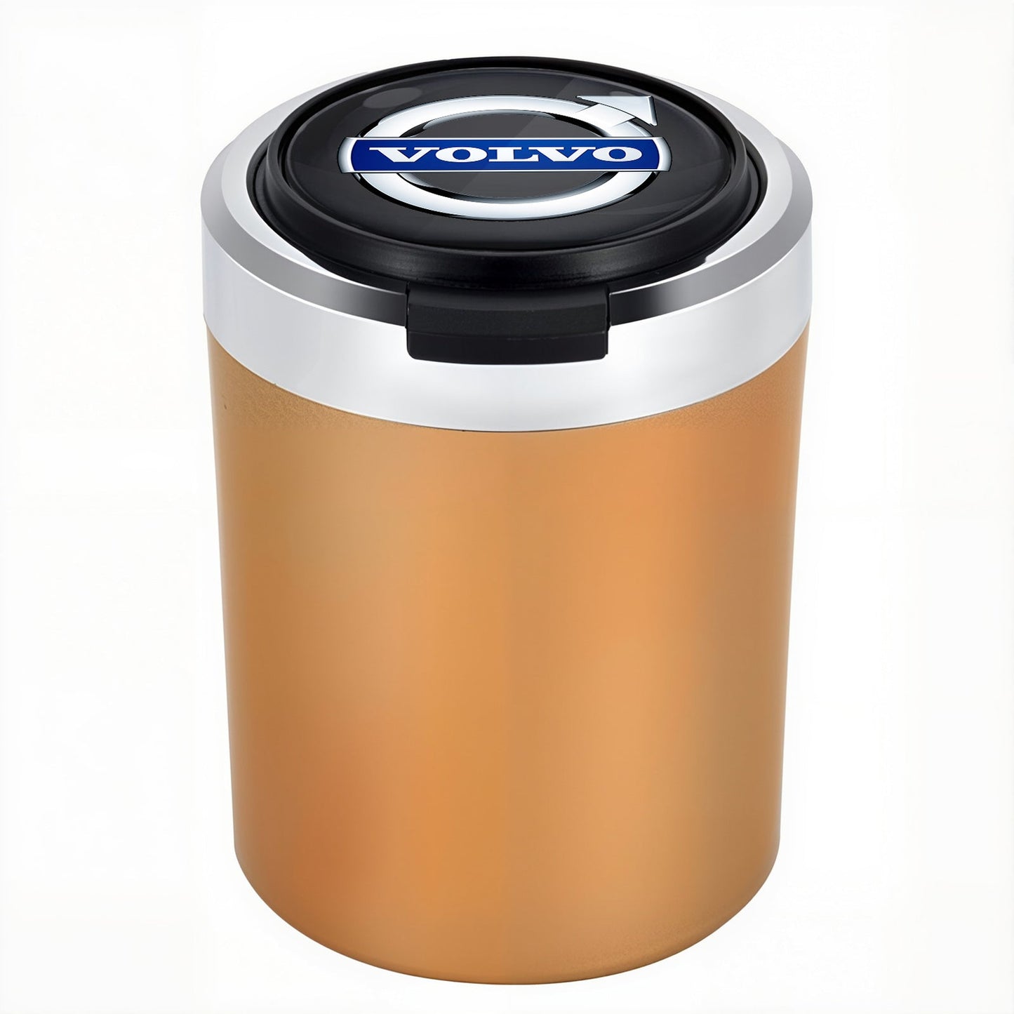 Σταχτοδοχείο αυτοκινήτου με LED από ανοξείδωτο ατσάλι Woyuosn χωρίς καπνό