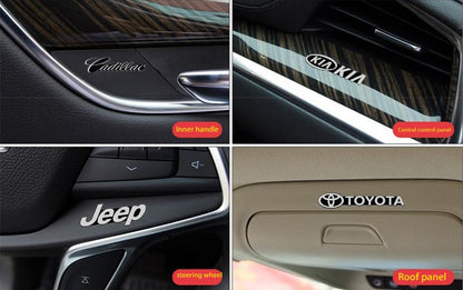 Αυτοκόλλητα διακόσμησης με τρισδιάστατο λογότυπο αυτοκινήτου 🎉10 τεμάχια🎉